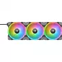 Thermaltake SWAFAN EX12 ARGB 120mm Reverse Blade 3 rinkinys - juoda