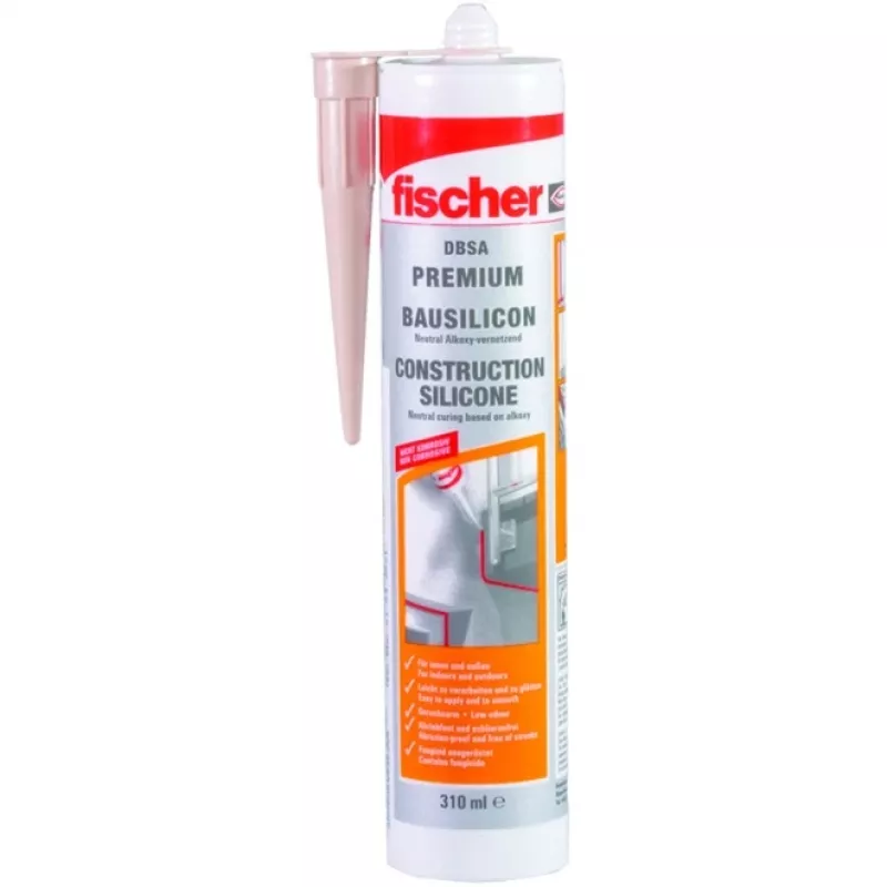 1K sealant Fischer 53094 Juoda 310 ml