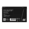 UPS baterija Green Cell AGM05 — 12 V 7,2 Ah sandari švino rūgštinė (VRLA), 95 mm A, 151×65 mm, 2,15 kg