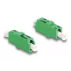 Skaidulinės optikos adapteris LC Simplex lizdas į LC Simplex lizdas APC žalias DeLOCK 87984