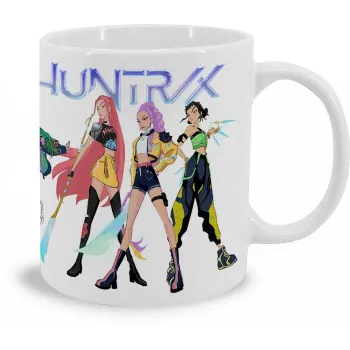 Keraminis puodelis 325 ml K-POP Demon Hunters Huntrix