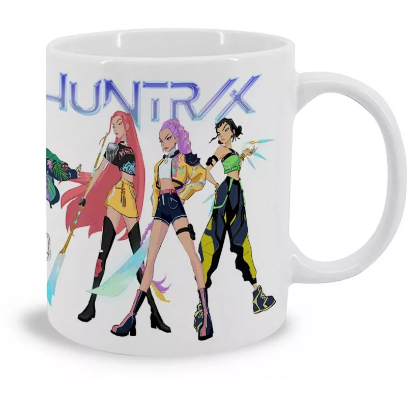 Keraminis puodelis 325 ml K-POP Demon Hunters Huntrix