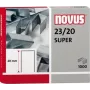 Segtuvų segtukų pakuotė Novus 23/20 SUPER 1000 segtukų 042-0240