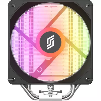 CPU aušintuvas Silentware Bora 120 mm, juoda/sidabrinė, modelis BORA