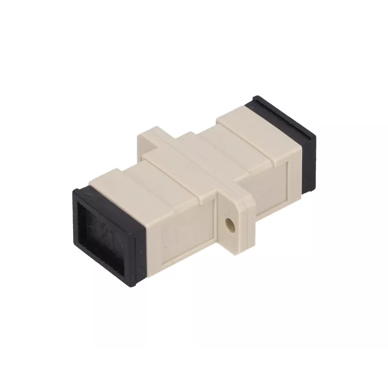 Extralink SC/UPC adapteris, daugiamodis, simpleksas, pilkas