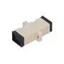 Extralink SC/UPC adapteris, daugiamodis, simpleksas, pilkas