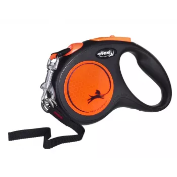 FLEXI nauja Neon M - ištraukiamas pavadėlis - 5 m