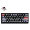 Klaviatūra Wrl V4 RGB/CARBON Juoda V4-B3 Keychron