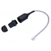 IP67 nepralaidus vandeniui RJ45 lizdas, 150 mm, UTP Cat.5