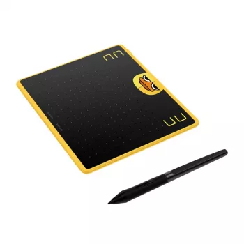 Grafikos planšetė HUION HS64 Special Edition juoda geltona