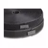 DeLOCK tvirta lipni juosta su kabliukais ir kilpelėmis 15 m x 25 mm juoda