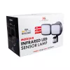 LED sieninis šviestuvas MACLEAN MCE524 su PIR judesio jutikliu, modelis MCE524 B
