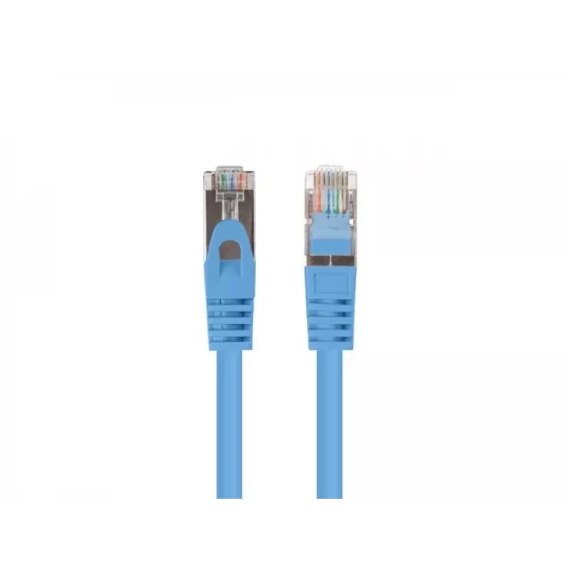 Patchcord LANBERG PCF6-20CC-0150-B RJ45 Cat.6 1,5 m mėlynas, CCA U/UTP