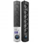 Įtampos ribotuvas Qoltec 50112 juodas 6 kintamosios srovės lizdai 230V 3m