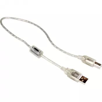USB kabelis DeLOCK 0,5 m A-B pilkas 82057