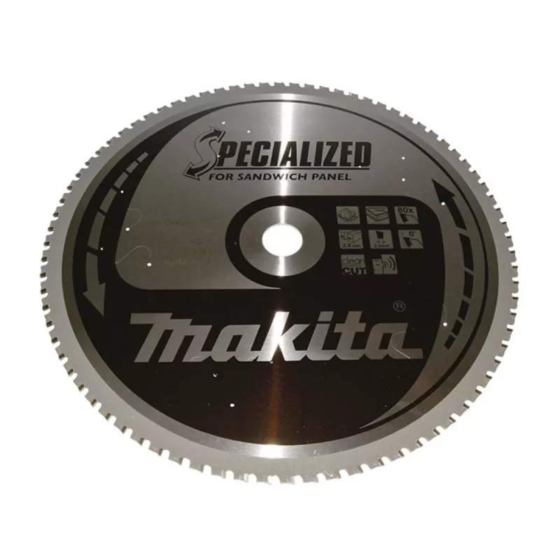 MAKITA DISKINIS PJŪKLO DISKAS 355x30x80Z SPECIALŪS SUMUŠTINIAI SKYDŲ PANELIAI