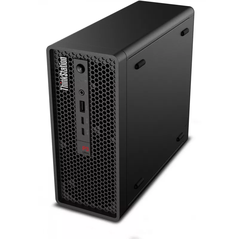 Lenovo ThinkStation P3 Ultra SFF Gen 2 Intel Core Ultra 7 265 32 GB DDR5-SDRAM 512 GB SSD Windows 11 Pro darbo stotis juoda