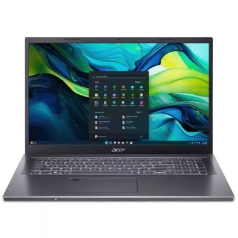 Acer Aspire 17 A17-51GM-771D nešiojamas kompiuteris, Intel Core 7 150U, 17,3 colio Full HD, 32GB DDR4, 2TB SSD, NVIDIA GeForce RTX 2050 4GB, Windows 11 Home, vokiška QWERTZ klaviatūra
