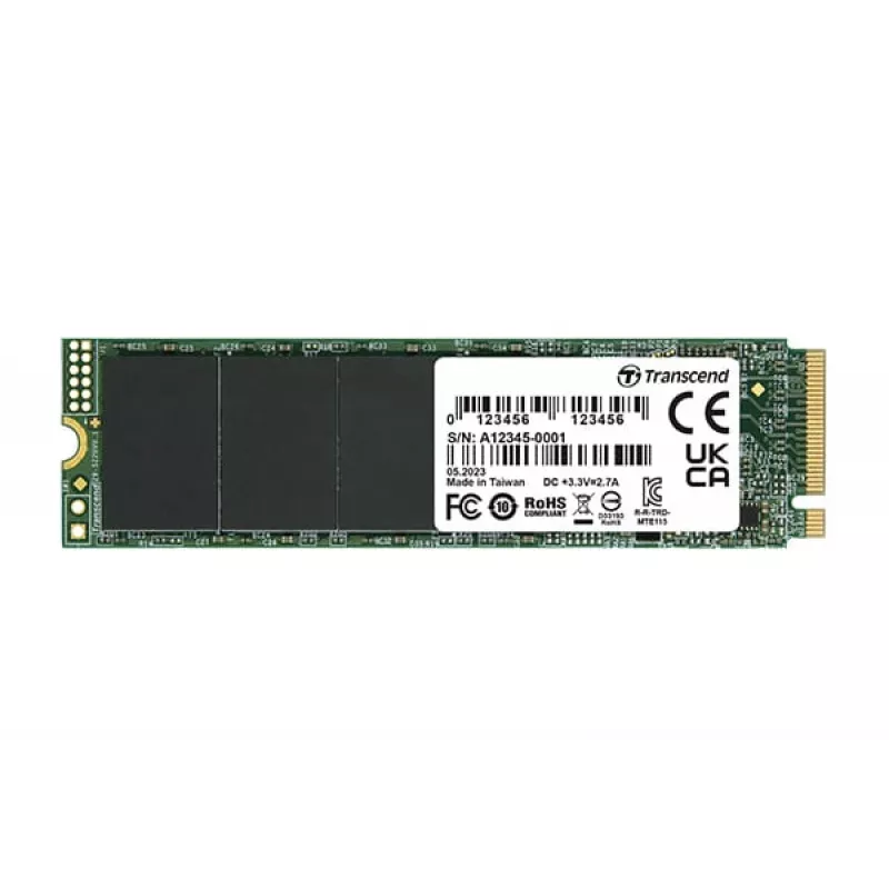 SSD diskas Transcend 500 GB M.2 PCI Express 3.0 NVMe TS500GMTE115S