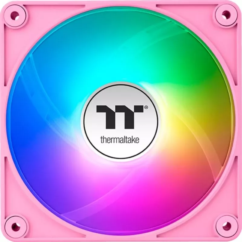Thermaltake CT120 EX ARGB 120mm rožinės spalvos 3 ventiliatorių rinkinys korpusui