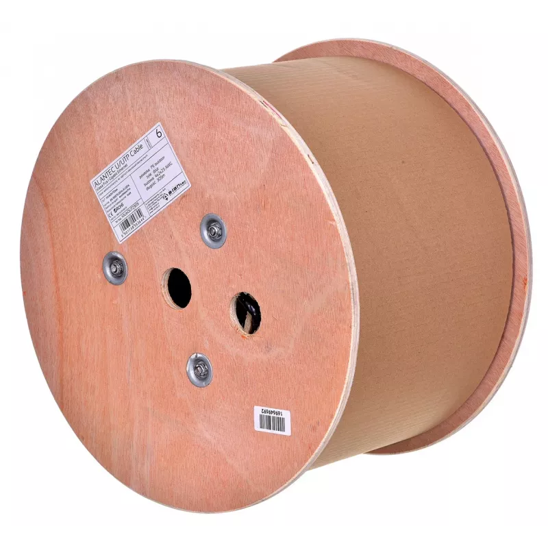 Alantec KIU6OUTZ305 tinklo kabelis 305 m Cat6 U/UTP (UTP) Juoda