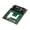 „StarTech.com“ dvigubas mSATA SSD į 2,5 col. SATA RAID adapterio keitiklis