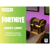 Stalinė lempa Paladone Fortnite Chest Light – teminis LED naujoviškas šviestuvas