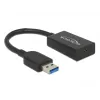USB laidas DeLOCK 65698 USB 3.2 Gen 2 0,15 m USB A USB C juodas