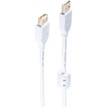 USB 2.0 laidas ShiverPeaks BS77125-WF, ilgis 5,0 m, kištukas–kištukas duomenų / įkrovimo laidas