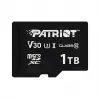 “MicroSDXC” atminties kortelė PATRIOT VX Series 1 TB — UHS‑I, Class 10, U3, V30, 90 MB/s skaitymo, 80 MB/s rašymo
