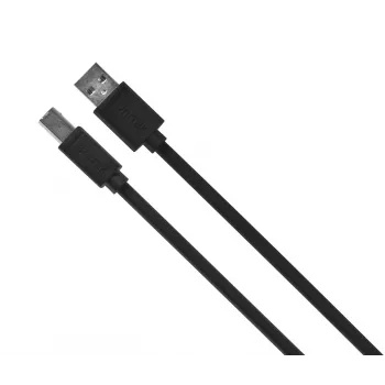 UNITEK Y-C421GBK USB laidas 5 m USB 2.0 USB A USB B Juoda