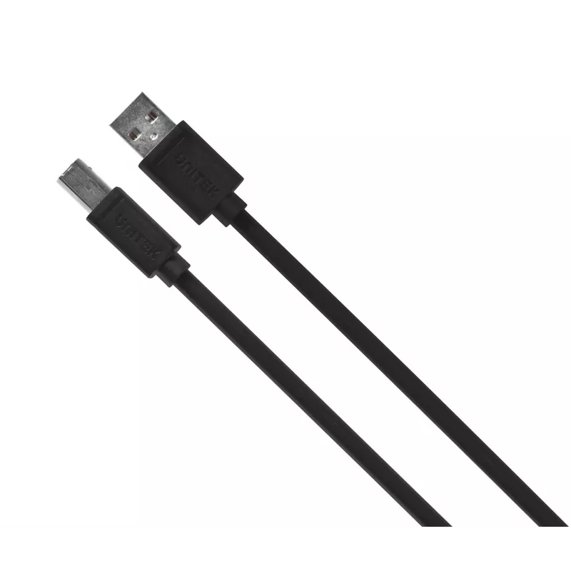 UNITEK Y-C421GBK USB laidas 5 m USB 2.0 USB A USB B Juoda