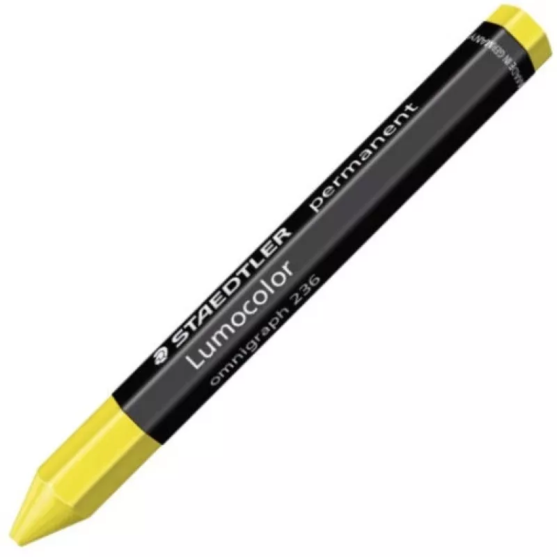 Permanentinis žymeklis Staedtler Lumocolor 236 geltonas