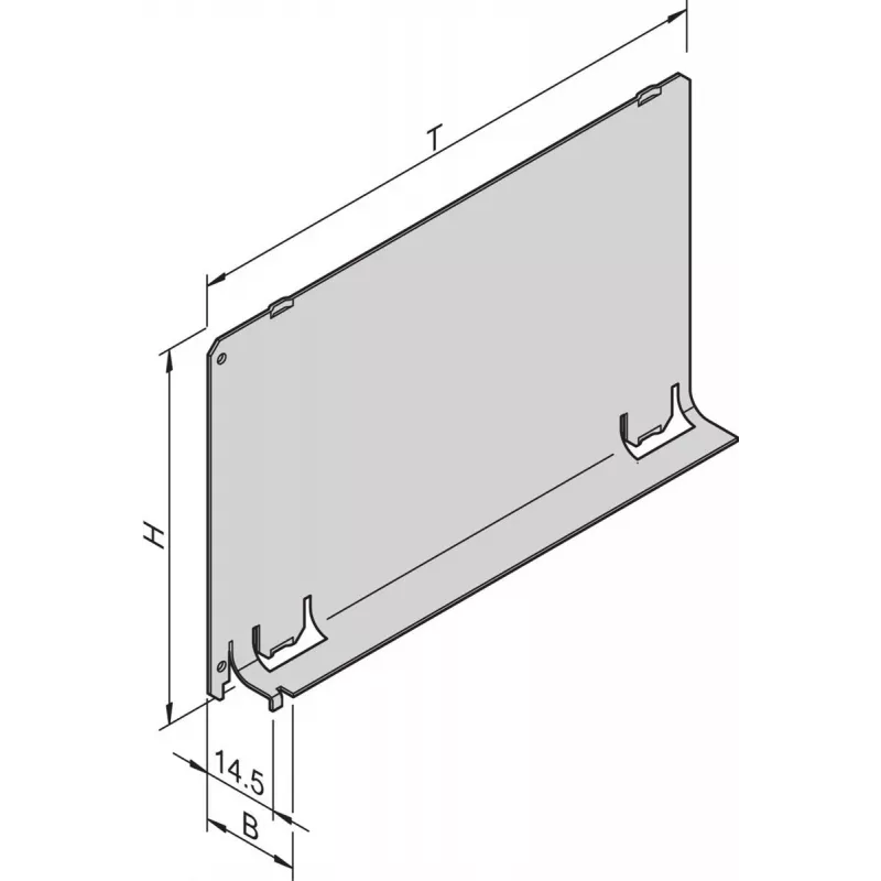 SCHROFF oro pertvara – lizdo dangtelis 3HE 12TE 220T (34562844)