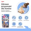 Šlapi kačių skanėstai INABA Juicy Bites su vištiena ir tunu, 3 x 11 g pakeliuose, be grūdų, baltymai 24%, drėgmė 71%