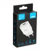 Maitinimo įkroviklis iBOX C-41 USB 2A, 1 USB prievadas, microUSB laidas, baltas