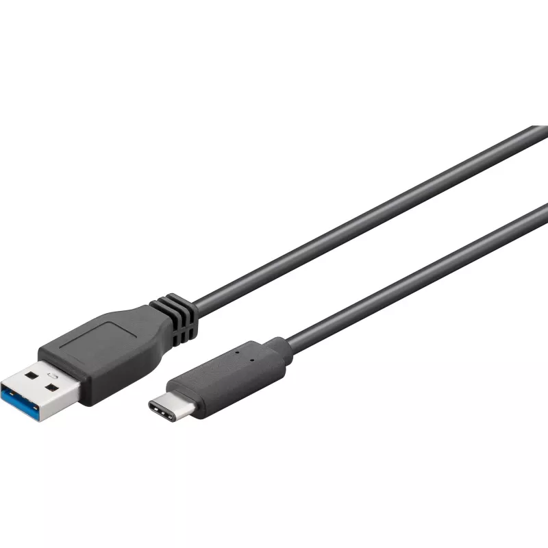Wentronic Goobay USB 3.0 SuperSpeed laidas > USB-C™, 3 m - USB 3.0 kištukas (A tipas) > USB-C kištukas (73141)