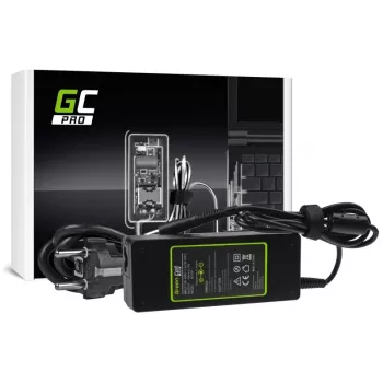 Maitinimo adapteris Green Cell AD15P 90W HP nešiojamiesiems kompiuteriams, 19V 4.74A, kintamosios į nuolatinę srovę, vidaus, 1,2 m laidas, juodas