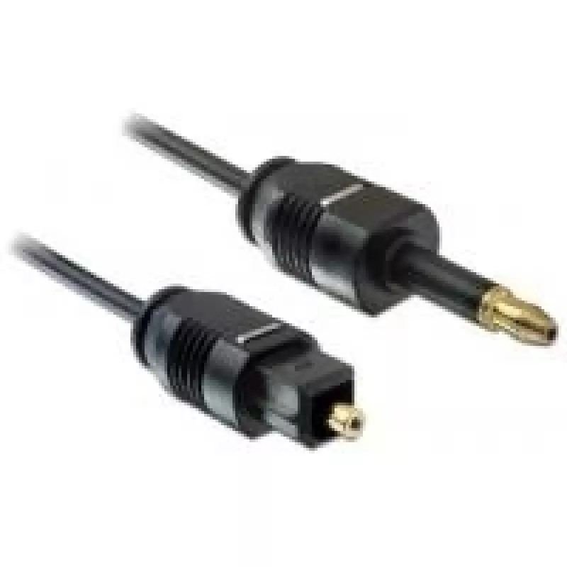 Toslink garso kabelis DeLOCK 82875 1m Mini-TOSLINK juodas