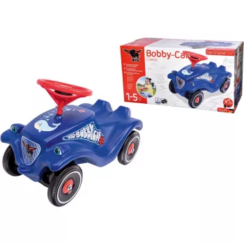 Važinėjamas automobilis Simba-Dickie BIG Bobby-Car, stūmimo pavara, amžius 1–5 m., 4 ratai, mėlynas/raudonas