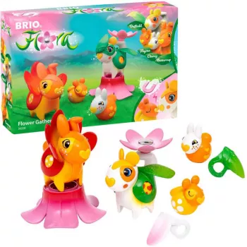 Žaislinė figūrėlė Ravensburger BRIO Flora – gėlių rinkėjos žaidimo figūrėlė mediniam geležinkeliui ir žaislų rinkiniams