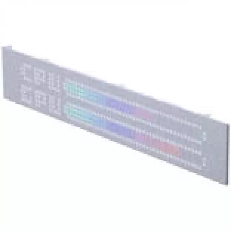 PHANTEKS Matrix Display Upgrade Kit, 600 LEDs, skirta XT View & Eclipse G400A - Balta