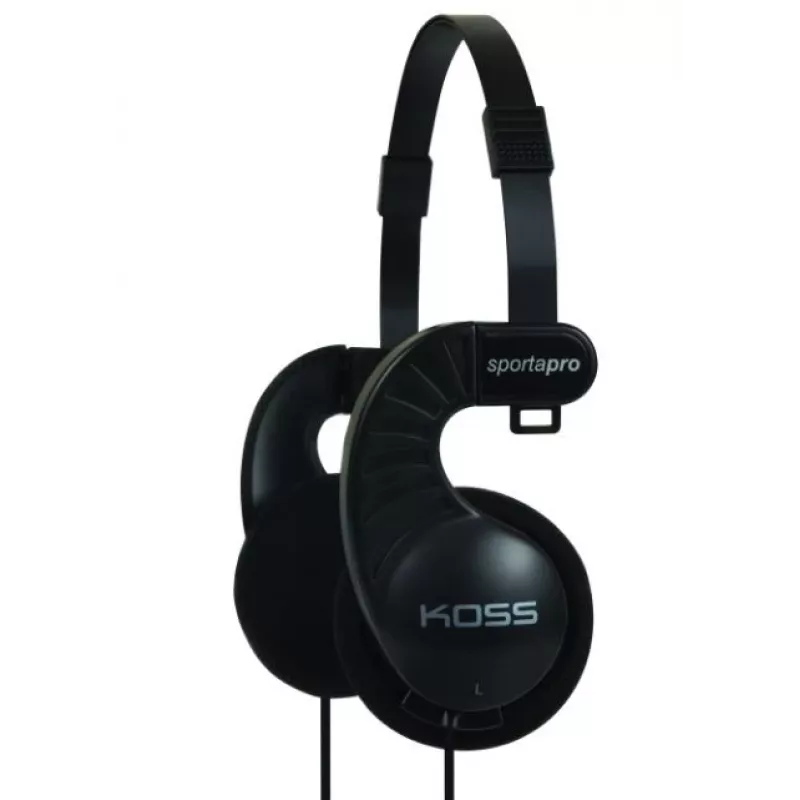 Koss | SPORTA PRO | Ausinės | Laidinės | Ant ausų | Juodos