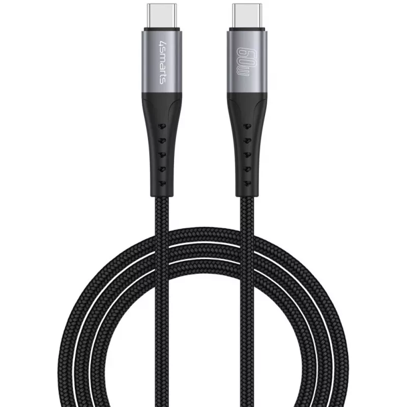 USB laidas 4smarts 541454 1,5 m USB C juodas