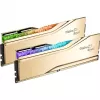 DIMM 32 GB DDR5-6000, atmintis auksinė, F5-6000J2836G16GX2-TR5G, Trident Z5 Royal RGB, INTEL XMP