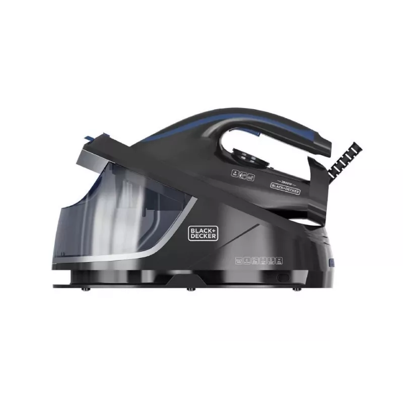 Garų generatorius Juoda+Decker BXSS2800E 2800 W, 8 barų, 1,5 L bakelis, nuolatinis garas 130 g/min., garo smūgis 400 g/min.