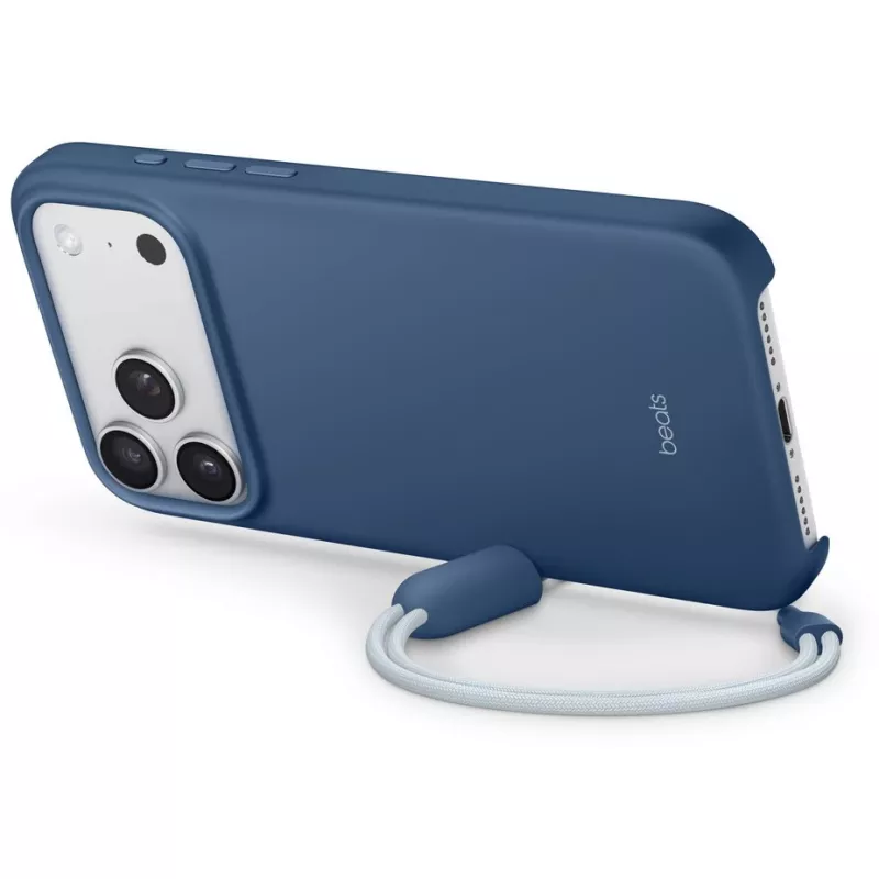 Beats iPhone 17 Pro Max atraminis dėklas su MagSafe ir kameros valdymu - Bedrock Blue