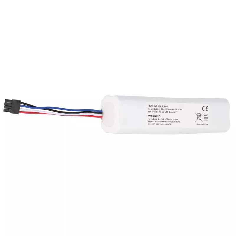 Baterija, skirta Dreame Vacuum F9/D9 PRO, 14,4 V 5200 mAh