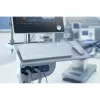 Contour Design Active Key Contour QuickClean medicininė klaviatūra su nuimamu dangteliu, pilno dydžio, laidinė, balta, DE C8112