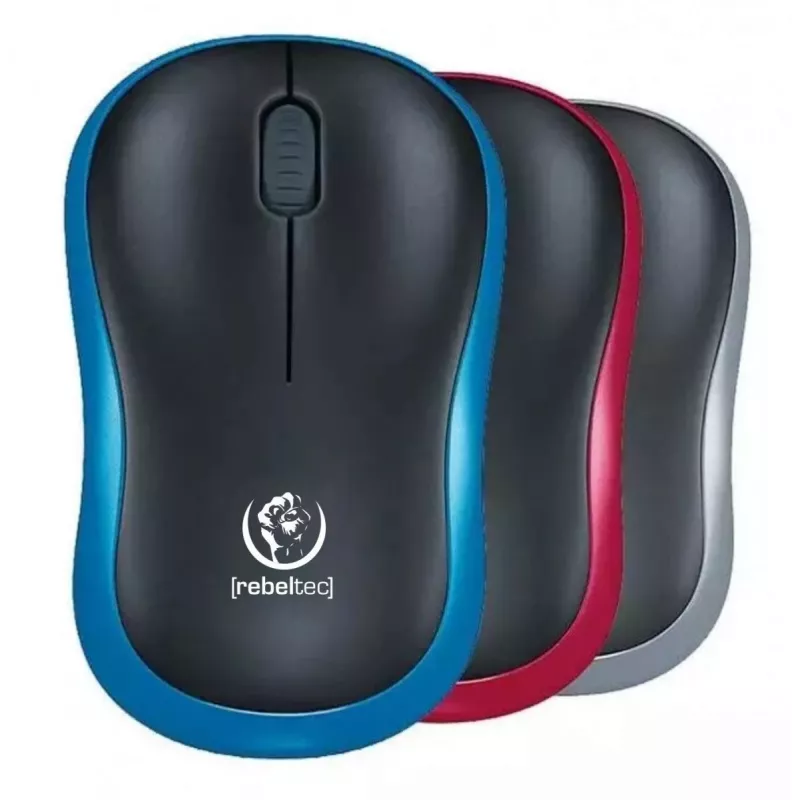 Belaidė optinė pelė Rebeltec METEOR mėlyna RBLMYS00048 USB